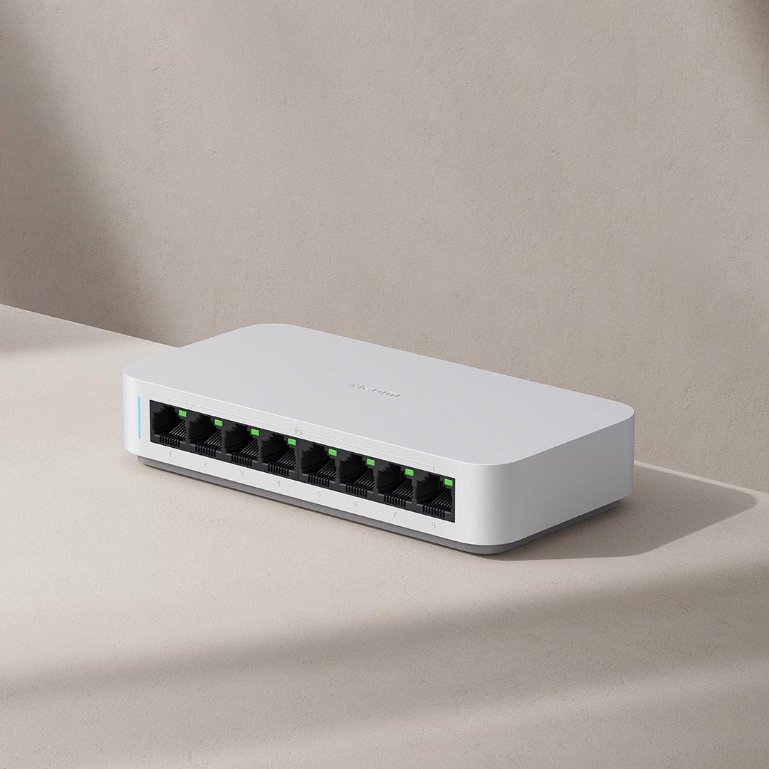 Xiaomi Mi 8 Ports RJ45 Gigabit - огляд і ціна Xiaomi Hub Mijia Hub