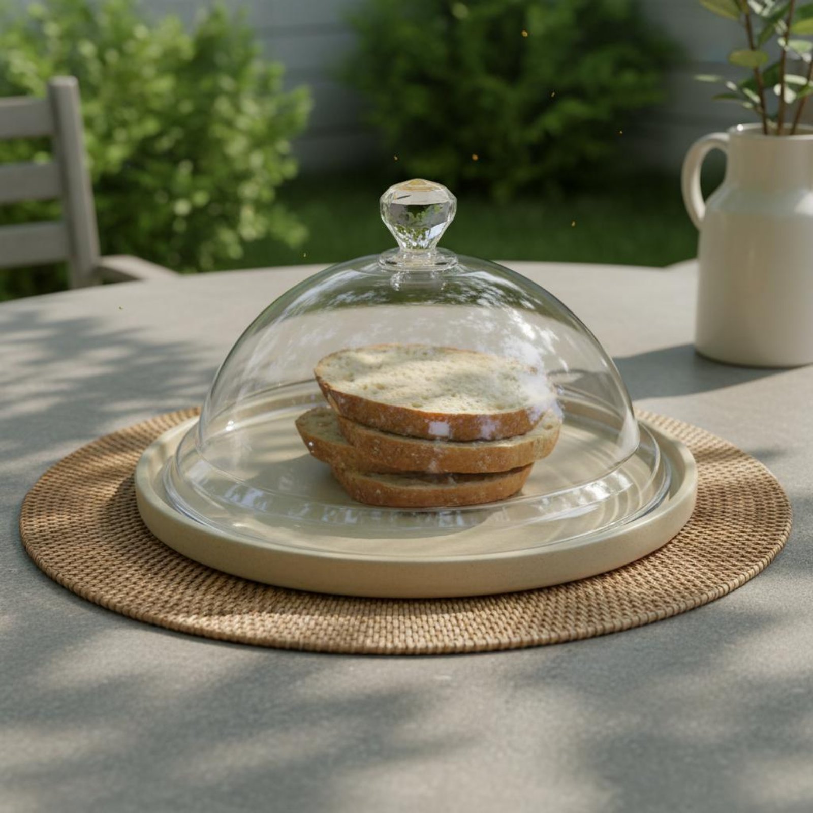 Food Protector Dustproof Clear - огляд і ціна Plastic Dome Clear