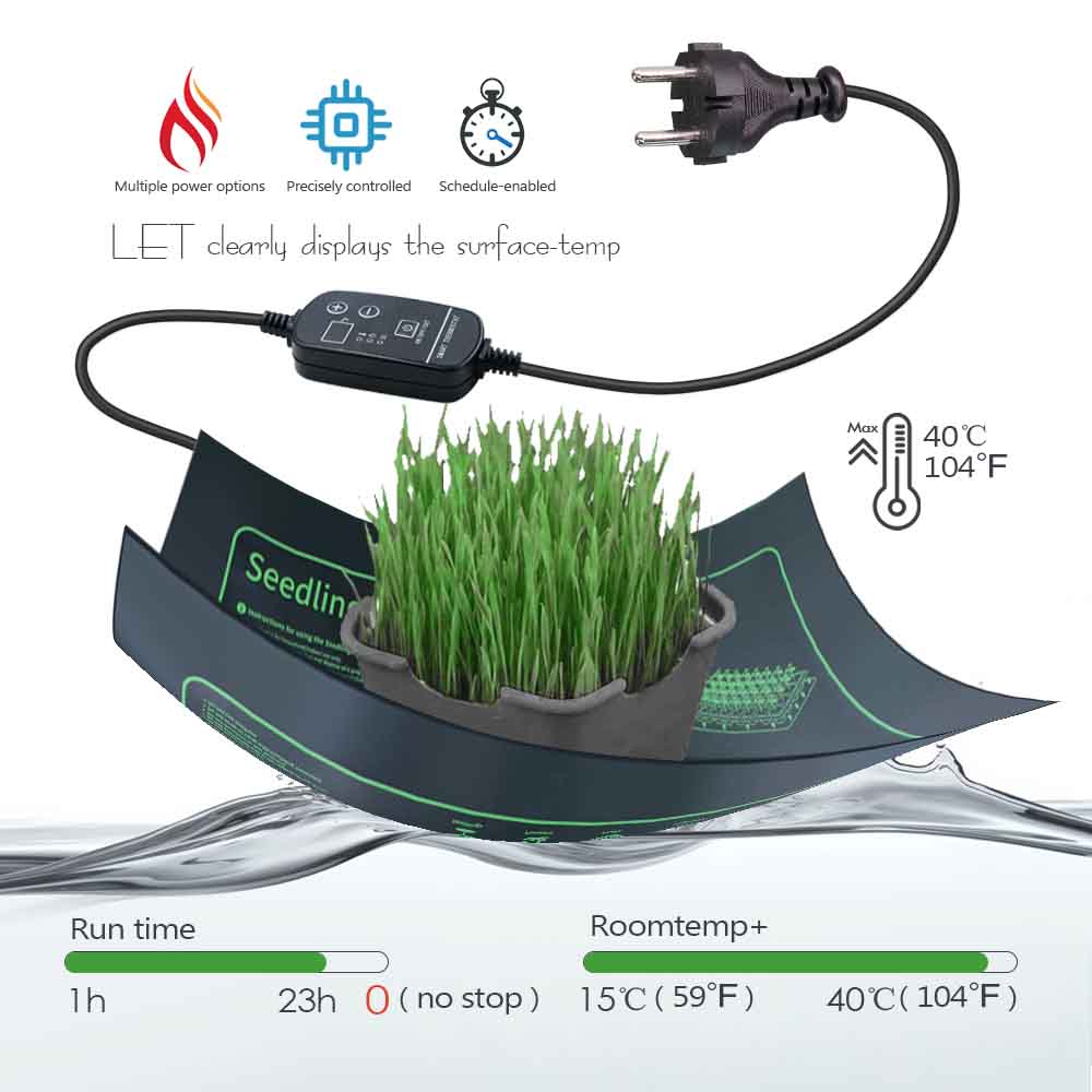 7-100W Plants Heating Pad with - огляд і ціна Heat Mat Seedling