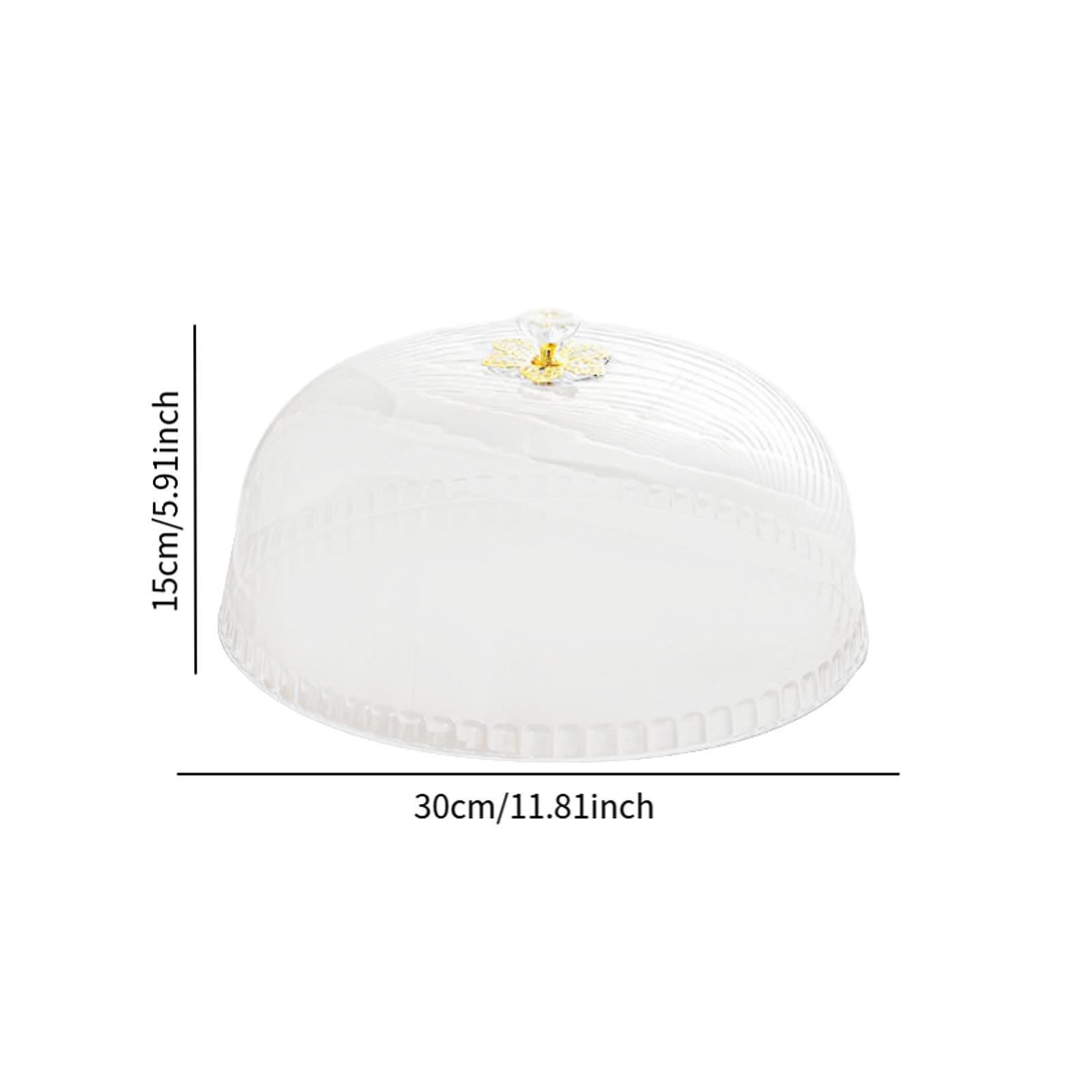Cake Serving Platter Clear Dom - огляд і ціна Plastic Dome Clear