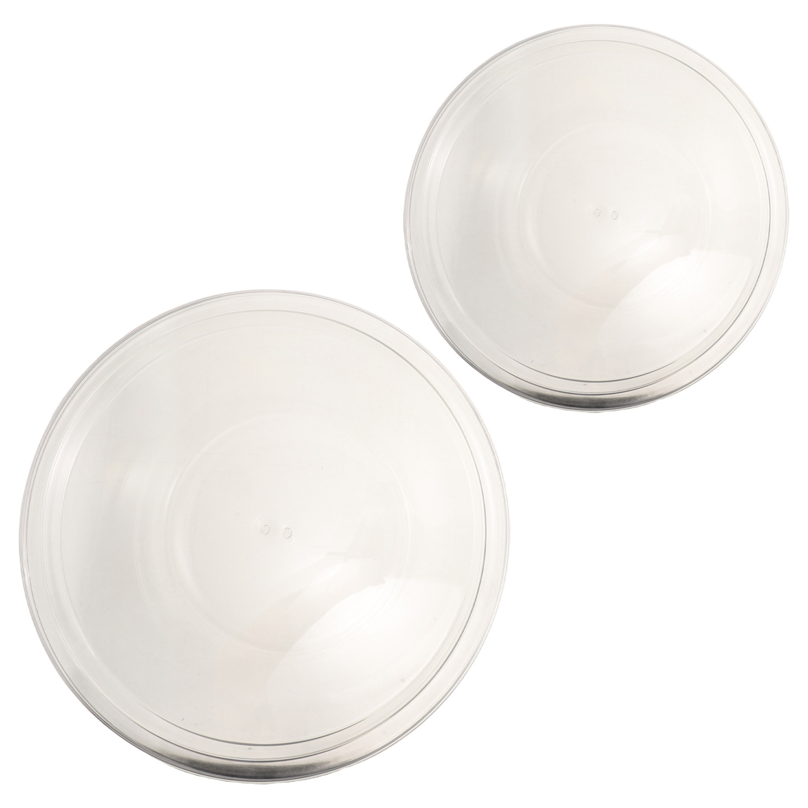 2Sets Plastic Baking Mixing Bo - огляд і ціна Plastic Dome Clear