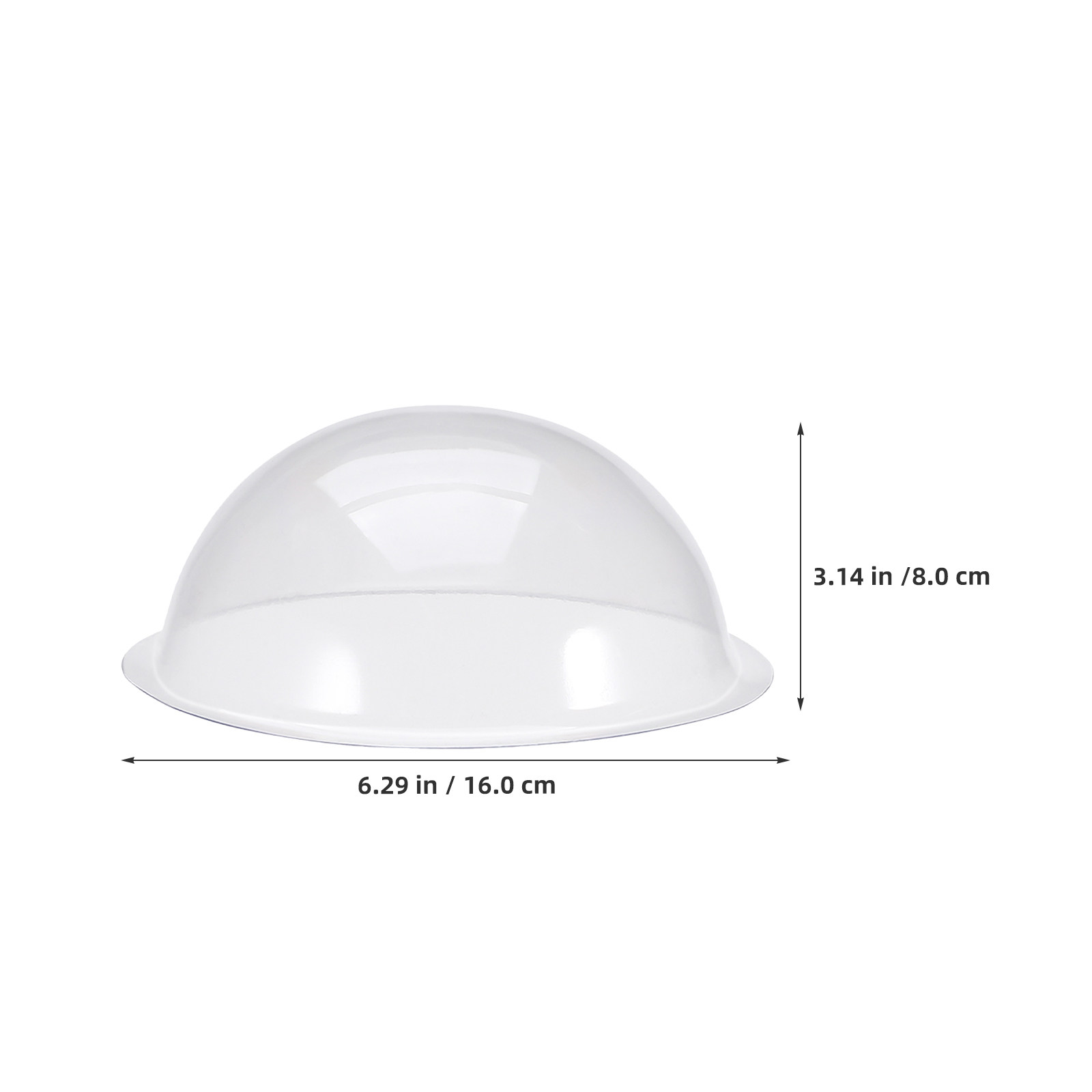 12Pcs Clear Fillable Plastic S - огляд і ціна Plastic Dome Clear